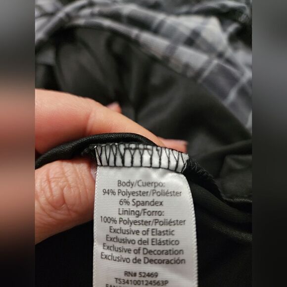 Nwt Terra & Sky Women's Plus Size Smocked Mesh Dress - Picture 9 of 11